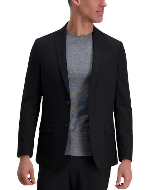Haggar Slim Fit Suit Separates Coat, Charcoal Gray 1 Haggar Slim Fit Suit Separates Coat, Charcoal Gray