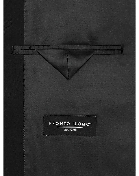 Pronto Uomo Modern Fit Suit Separates Coat, Charcoal 3 Pronto Uomo Modern Fit Suit Separates Coat, Charcoal - Image 3