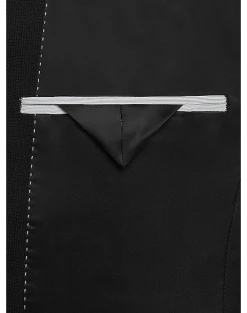 Wilke-Rodriguez Slim Fit Suit Separates Coat, Black Grid -Cole Haan Shop MW40 3WED 02 WILKE RODRIGUEZ BLACK GRID ALT2 1