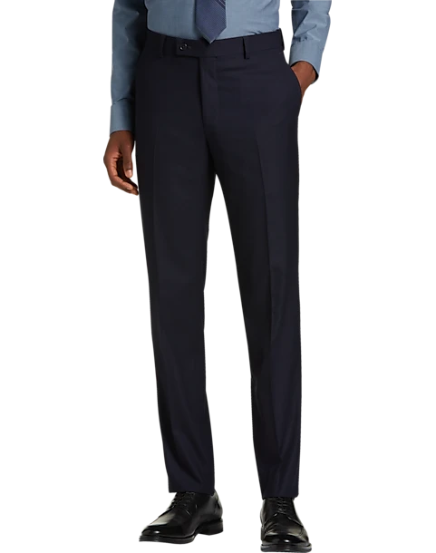 Wilke-Rodriguez Slim Fit Suit Separates Pant, Navy Tic 1 Wilke-Rodriguez Slim Fit Suit Separates Pant, Navy Tic