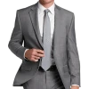 Lauren By Ralph Lauren Classic Fit Suit, Gray Windowpane Plaid