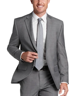 Lauren By Ralph Lauren Classic Fit Suit, Gray Windowpane Plaid