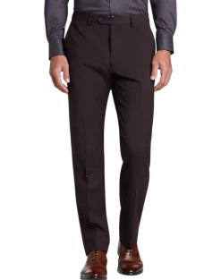 Awearness Kenneth Cole Modern Fit Suit, Burgundy Tic -Cole Haan Shop MW40 3WZT 06 AWEARNESS KENNETH COLE BURGUNDY TIC ALT2