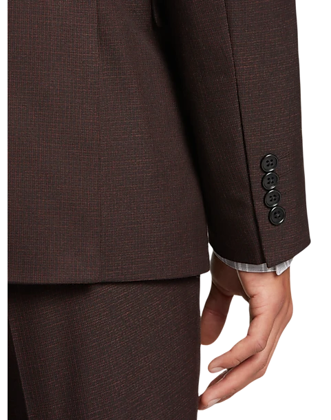 Wilke-Rodriguez Slim Fit Suit, Olive Tic 2 Wilke-Rodriguez Slim Fit Suit, Olive Tic - Image 2