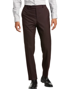 Wilke-Rodriguez Slim Fit Suit, Burgundy Tic -Cole Haan Shop MW40 3X01 06 WILKE RODRIGUEZ BURGUNDY TIC ALT2