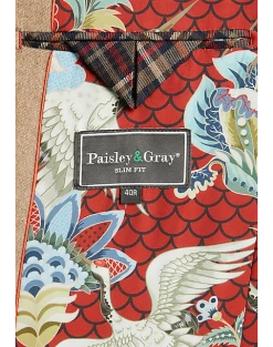 Paisley & Gray Slim Fit Suit Separates Coat, Tan 10 Paisley & Gray Slim Fit Suit Separates Coat, Tan -Cole Haan Shop MW40 3X09 19 PAISLEY GRAY WINTER TAN ALT3