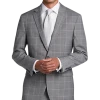 Awearness Kenneth Cole AWEAR-TECH Slim Fit Suit, Black & White Windowpane