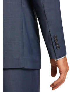 Pronto Uomo Platinum Modern Fit Suit, Blue Plaid -Cole Haan Shop MW40 3X19 67 PRONTO UOMO PLATINUM BLUE PLAID ALT1