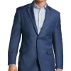 Pronto Uomo Platinum Modern Fit Suit, Blue Plaid