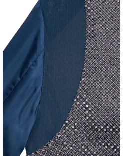 Egara Skinny Fit Suit Separates Coat, Burgundy Twill -Cole Haan Shop MW40 3X1U 06 EGARA BURGUNDY TWILL ALT4