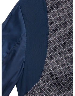 Egara Skinny Fit Suit Separates Coat, Plum Tic -Cole Haan Shop MW40 3X2D 07 EGARA ORANGE PLUM TIC ALT4 1