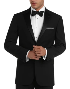Pronto Uomo Modern Fit Suit Separates Tuxedo, Black