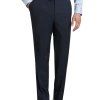 Pronto Uomo Platinum Modern Fit Suit Separates Pants, Navy Sharkskin