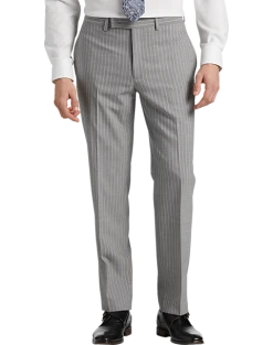 Michael Strahan Classic Fit Suit Gray Stripe 9 Michael Strahan Classic Fit Suit Gray Stripe -Cole Haan Shop MW40 3X9W 34 MICHAEL STRAHAN GRAY STRIPE ALT2