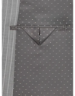 Michael Strahan Classic Fit Suit Gray Stripe 11 Michael Strahan Classic Fit Suit Gray Stripe -Cole Haan Shop MW40 3X9W 34 MICHAEL STRAHAN GRAY STRIPE ALT4