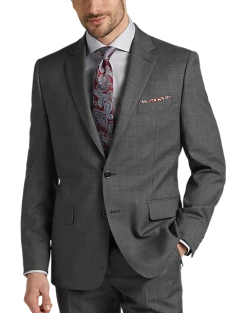 Joseph Abboud Classic Fit Suit Separates Coat, Gray Sharkskin
