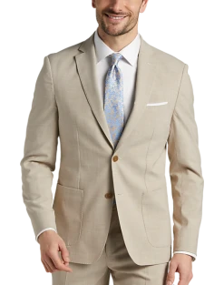 Michael Kors Modern Fit Suit Separates Coat, Tan