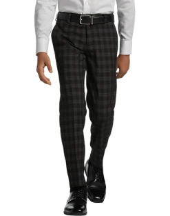 Kenneth Cole Reaction Boy's Suit, Black Plaid -Cole Haan Shop MW40 3XD8 80 KENNETH COLE BLACK PLAID ALT2