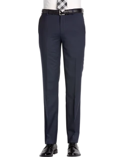 Awearness Kenneth Cole AWEAR-TECH Slim Fit Suit Separates Pants, Postman Blue