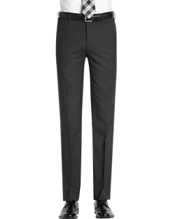 Awearness Kenneth Cole AWEAR-TECH Slim Fit Suit Separates Pants, Charcoal Gray