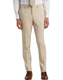 Egara Skinny Fit Suit Separates Pants, Tan