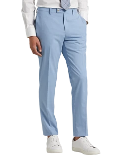 Egara Skinny Fit Suit Separates Pants, Sky Blue