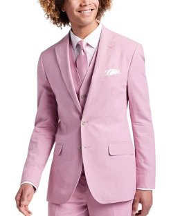 JOE Joseph Abboud Slim Fit Linen Blend Suit Separates Coat, Light Gray