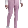 JOE Joseph Abboud Slim Fit Linen Blend Suit Separates Pants, Raspberry