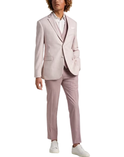 Egara Skinny Fit Suit Separates Coat, Rose Tic -Cole Haan Shop MW40 3XGW 11 EGARA ORANGE ROSE TIC ALT6