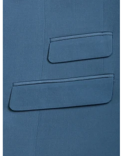 Paisley & Gray Slim Fit Suit Separates Coat, Slate Blue -Cole Haan Shop MW40 3XJ0 82 PAISLEY GRAY SLATE BLUE ALT4