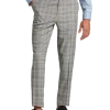 Paisley & Gray Slim Fit Suit Separates Pants, Slate Blue Check