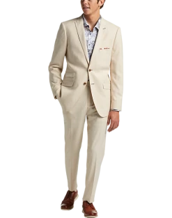 Paisley & Gray Slim Fit Suit Separates, Silky Beige -Cole Haan Shop MW40 3XJF 05 PAISLEY GRAY SILKY BEIGE ALT1 1