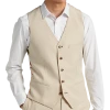 Paisley & Gray Slim Fit Suit Separates Vest, Silky Beige