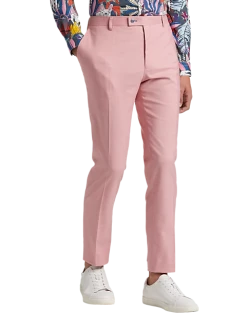 Paisley & Gray Slim Fit Suit Separates Pants, Pink Carnation