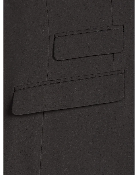 Paisley & Gray Slim Fit Double Breasted Suit Separates Coat, Jet Black 5 Paisley & Gray Slim Fit Double Breasted Suit Separates Coat, Jet Black - Image 5