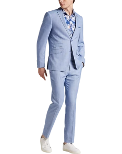 Paisley & Gray Slim Fit Suit Separates, Blue Sharkskin 7 Paisley & Gray Slim Fit Suit Separates, Blue Sharkskin -Cole Haan Shop MW40 3XKW 56 PAISLEY GRAY BLUE SHARKSKIN ALT1