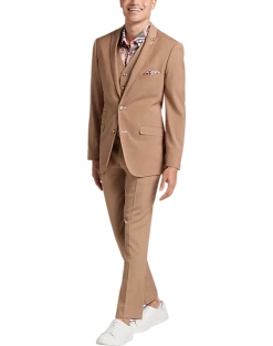 Paisley & Gray Slim Fit Suit Separates Coat, Nutmeg -Cole Haan Shop MW40 3XLA 08 PAISLEY GRAY NUTMEG ALT9