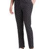 Paisley & Gray Slim Fit Suit Separates Pants, Navy With White Polka Dots