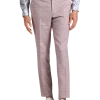Paisley & Gray Slim Fit Suit Separates Pants, Cranberry Windowpane