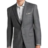 Calvin Klein X-Fit Slim Fit Suit Separates, Gray Windowpane