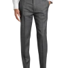 Calvin Klein X-Fit Slim Fit Suit Separates Pants, Gray Windowpane