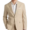JOE Joseph Abboud Slim Fit Linen Blend Suit Separates, Tan Chambray