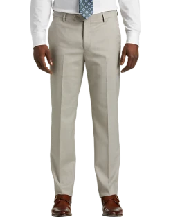 JOE Joseph Abboud Slim Fit Suit Separates Pants, Tan Sharkskin