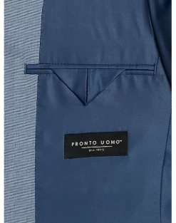 Pronto Uomo Modern Fit Suit Separates Coat, Blue Tic -Cole Haan Shop MW40 3XP4 70 PRONTO UOMO BLUE TIC ALT2