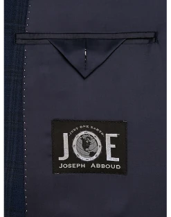 JOE Joseph Abboud Slim Fit Suit Separates Coat, Navy Plaid -Cole Haan Shop MW40 3XTF 61 JOE JOSEPH ABBOUD NAVY PLAID ALT2 1