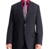 Haggar Travel Performance Classic Fit Suit Separates Coat, Black