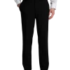 Haggar Premium Comfort 4-Way Stretch Slim Fit Suit Separates Pants, Black