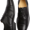 Belvedere Duke Cap Toe Shoes, Black