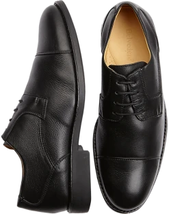 Belvedere Duke Cap Toe Shoes, Black