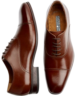 Florsheim Francisco Cap Toe Oxfords, Black
